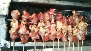 Cara bakar sate kambing