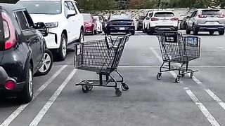 Turbulence in the parking lot
