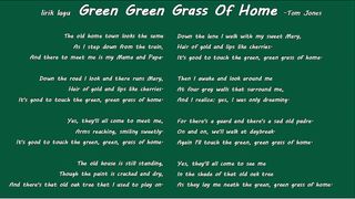LIRIK Green, Green Grass of Home - TOM JONES