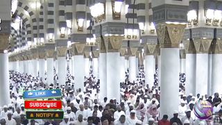 صلاة العشاء المسجد النبوي