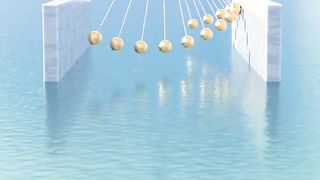 Pendulum satisfying 3D animation with sounds