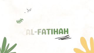 Surah Al-Fatihah 4