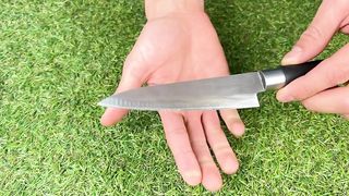 Sharpening Knive like Razor! You can even Shave with this Sharp Blade!