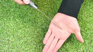 KNIFE Like a Razor in One minutes! Few people Know about this Function of the Spark Plug!