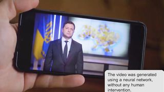 Zelensky: Unexpected star of the world stage / video sgenered neural network.