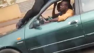 Traffic officer in Nigeria