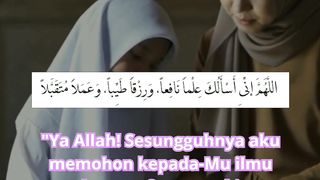 Rezeki yang baik dan amalan yang diterima