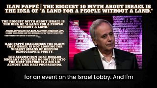 Ilan Pappé | The biggest 10 Myth about Israel is the idea of a land for a people without a land