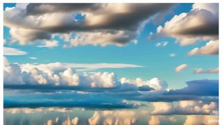 Relax by seeing the nature of the calm music