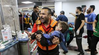 Harrowing video shows premature babies dead in Gaza hospital