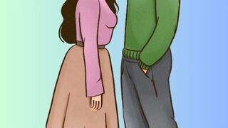 Animated love mistake story. Historia animada de errores de amor.