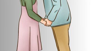 1 Of those animated love stories. 1 De esas historias de amor animadas