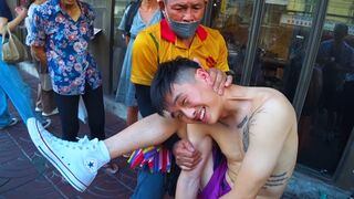 Thailand Street Massage
