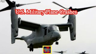 U.S. military plane crashes off coast of Japan