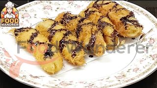Super Easy Crispy Banana Fritters Recipe By Food Wanderer