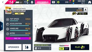 Vanda electronics DENDROBIUM. Black Friday race. Asphalt 9  Legends