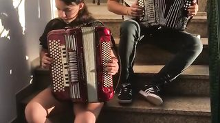 The Vieira brothers playing the concertina and accordion. Subscribe to my channel for more videos!