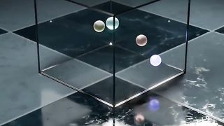 Satisfied 3d render. Fallen down Microsoft