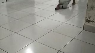 baby playing ball