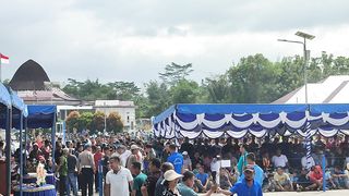 Kedatangan Pemain Bola Volly