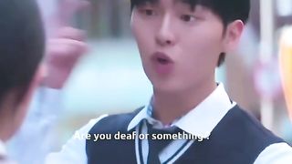 She is deaf