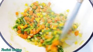 Riz Sauté au Poulet || Fried Rice || Recette Simple et Facile