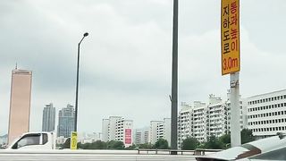 Car amazing video on road