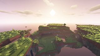100 Hari Floating Island Minecraft Hardcore