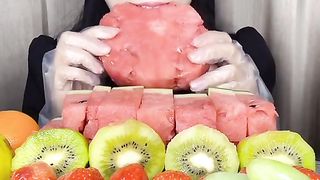 Eat fruit, eat food ???? mukbang buah