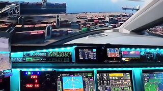 Flightsim landing