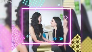 Stupid Wife | Valentina and Luiza Kissing on the Stairs ????????