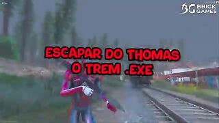 TH0MAS.EX3 TREM VS HOMEM ARANHA E ARLEQUINA NO GTA 5 !!! ????