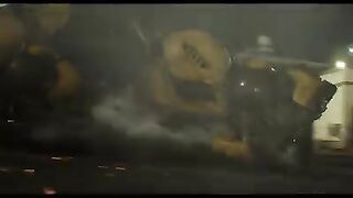 Transformer bumble bee trailer