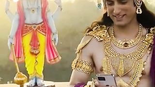 vishnu ji in 1 frame #yourrahulsharma #rahulsharma #yashomatimaiyakenandlala #tvshow