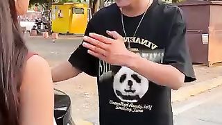 Girlfriend and boyfriend breakup moments viral video
