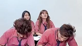 Classmate girl complain about boyse front of teacher and boyse take a revange viral video