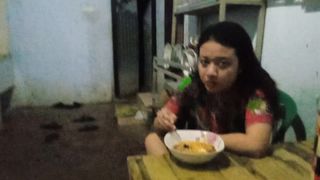Makan bakso bareng nopek novian