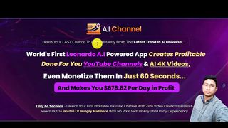 Ai Channel Review 2023 - Create Ai Youtube Channels & Monetize Them