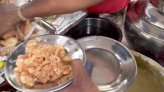 Unique Green Peas Chaat #streetfood #shorts