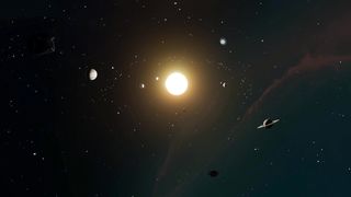"AstroHarmony: Reveling in Extraterrestrial Grandeur"