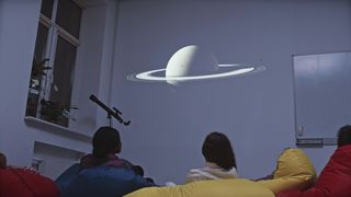 "Galactic Luminescence: Reveling in Extraterrestrial Grandeur"