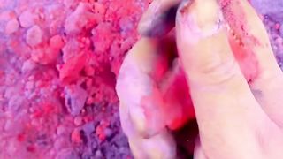 Gym Chalk ASMR Messy Crush