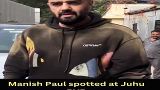 Manish Paul spotted at Juhu PVR #manishpaul #shorts #short #trending #viral #bollywood #shortvideo