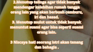 Untuk istri ingatlah 3hal ini