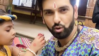 Happy krishna janmastmi #yourrahulsharma #rahulsharma #yashomatimaiyaakenandlala #janmashtami