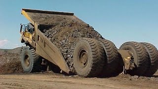 10 Extreme Dangerous Idiots Dump Truck Operator Skill - Biggest Heavy Equipment Machines Working.