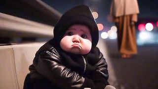 anak kecil lucu galau putus cinta