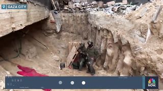 WATCH_ Israel allows news cameras inside Al-Shifa tunnel