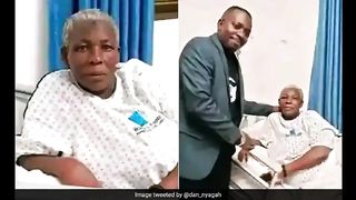 A 70-year-old woman gave birth to twins