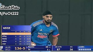 Last 2 over in Australia batting